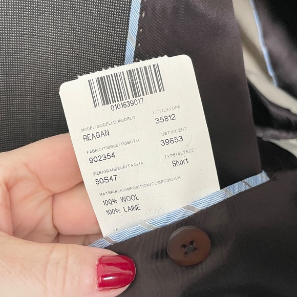 S. Cohen men’s Blazer Reagan Taupe brown Formal Business Casual Old money Sz 50s - Picture 9 of 15